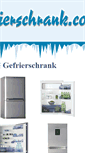 Mobile Screenshot of gefrierschrank.com